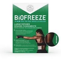 Timbre antidouleur Biofreeze