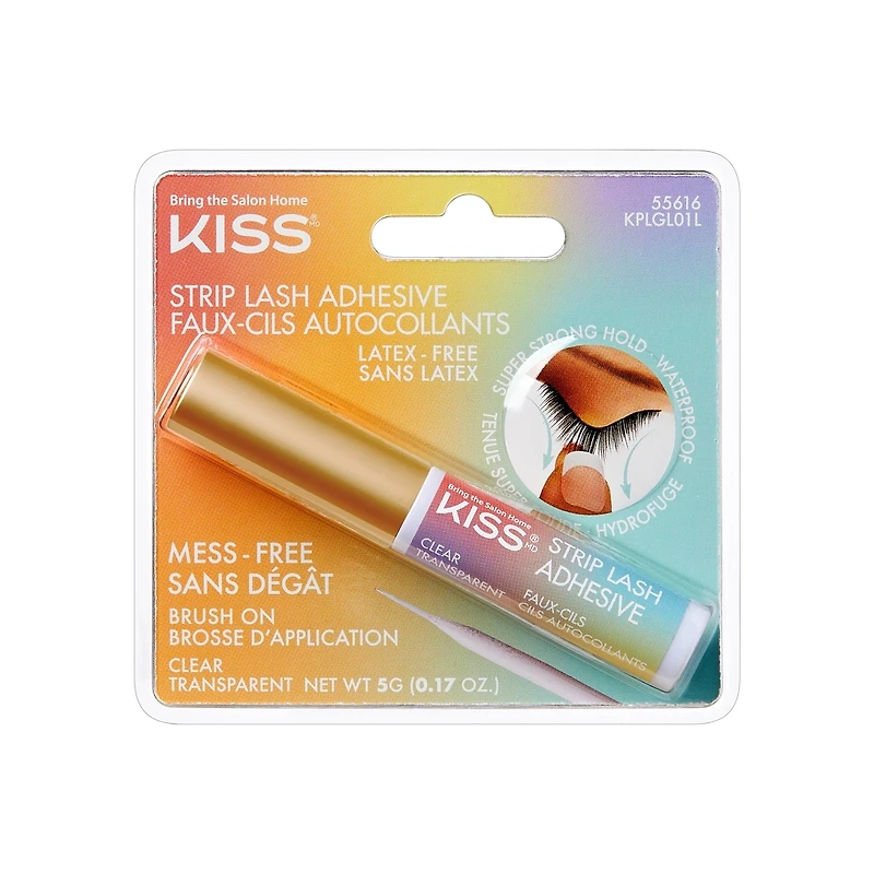 Colle à Cils en Bande KISS 24 h - Transparente