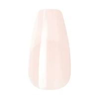 Kiss Salon Acrylic - French Nude Leilani - Fake Nails, 28 Count, Medium