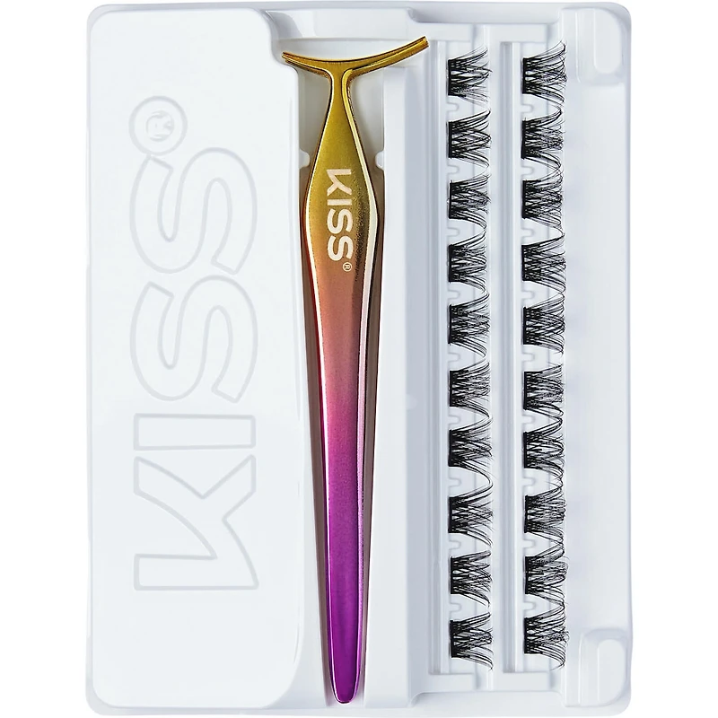 Impress Press-On Falsies Eyelashes, Voluminous