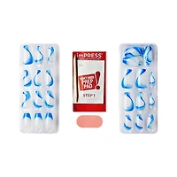 Kiss Impress Press-On - Masmerize Fake Nails, 30 Count, Medium