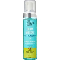 KISS Colors & Care Flex Styling & Hold Moisture Boosting Foam Mousse - 8.5 oz