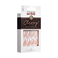 Kiss Classy Ready-To-Wear Fake Nails, 28 Count – ‘Dashing’