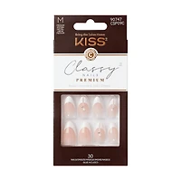 Kiss Premium Classy  - My Muse Fake Nail, 30 Count, Medium