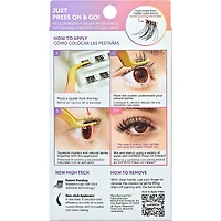 Impress Faux Cils À Pression En Faisceaux -  Mini Emballage, Naturel, Classe