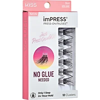 Impress Faux Cils À Pression En Faisceaux -  Mini Emballage, Volumineux, Audacieux