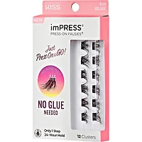 Impress Faux Cils À Pression En Faisceaux -  Mini Emballage, Volumineux, Audacieux