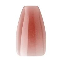 Kiss Bare But Better Premium Press-On Nails, "Shine", Pink, Medium Coffin, 33 Count