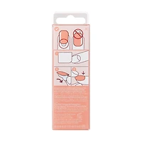 Impress Color  Press-On Nails, Instinct, Pink, Short Length, Squoval Shape, 30 Count