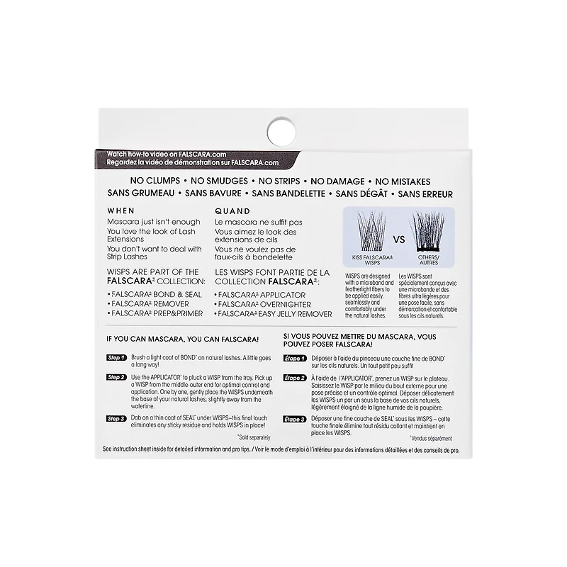 KISS Falscara Multipack - Clear Band