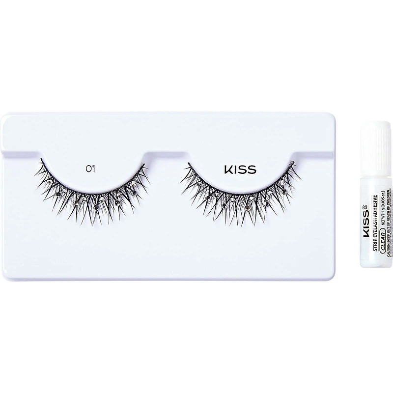 KISS Halloween 'Full Moon Fantasy' False Eyelashes, Style 02 - Decorated