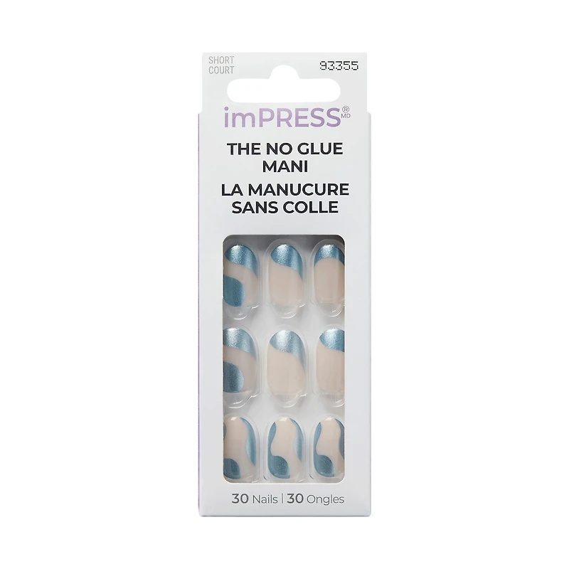 Kiss Impress Press-On - Climb Up 30 Faux Ongles