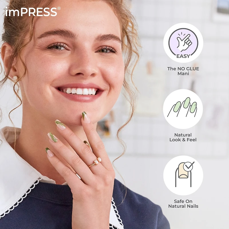 Kiss Impress Press-On - Climb Up 30 Faux Ongles