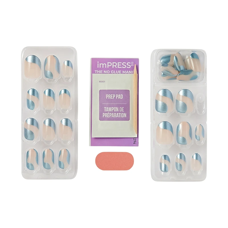 Kiss Impress Press-On - Climb Up 30 Faux Ongles