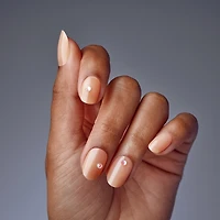 Kiss Bare But Better Premium, Fake Nails, Stay,  Beige, Oval, Short, 30 Count