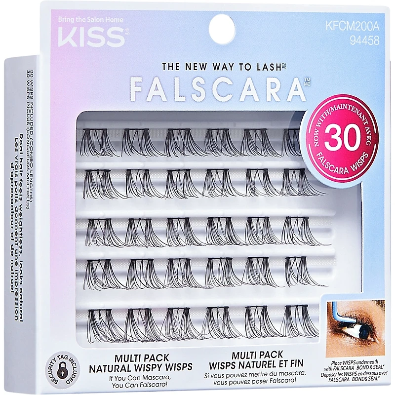 Extensions ciliaires à domicile Collection FALSCARA, multiemballage, Mèches d'aspect naturel, 30 u.