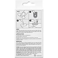 Gel Fantasy Magnetic, Fake Nails, Beatbelles,  Red, Oval, Short, 28 Count