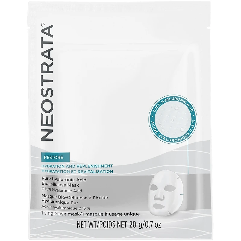 Masque Bio-Cellulose à l’Acide Hyaluronique Pur