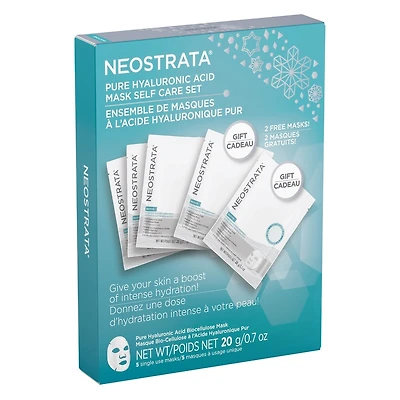 Pure Hyaluronic Acid Mask Self Care Set