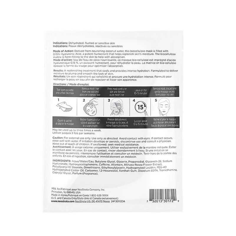 Pure Hyaluronic Acid Mask Self Care Set