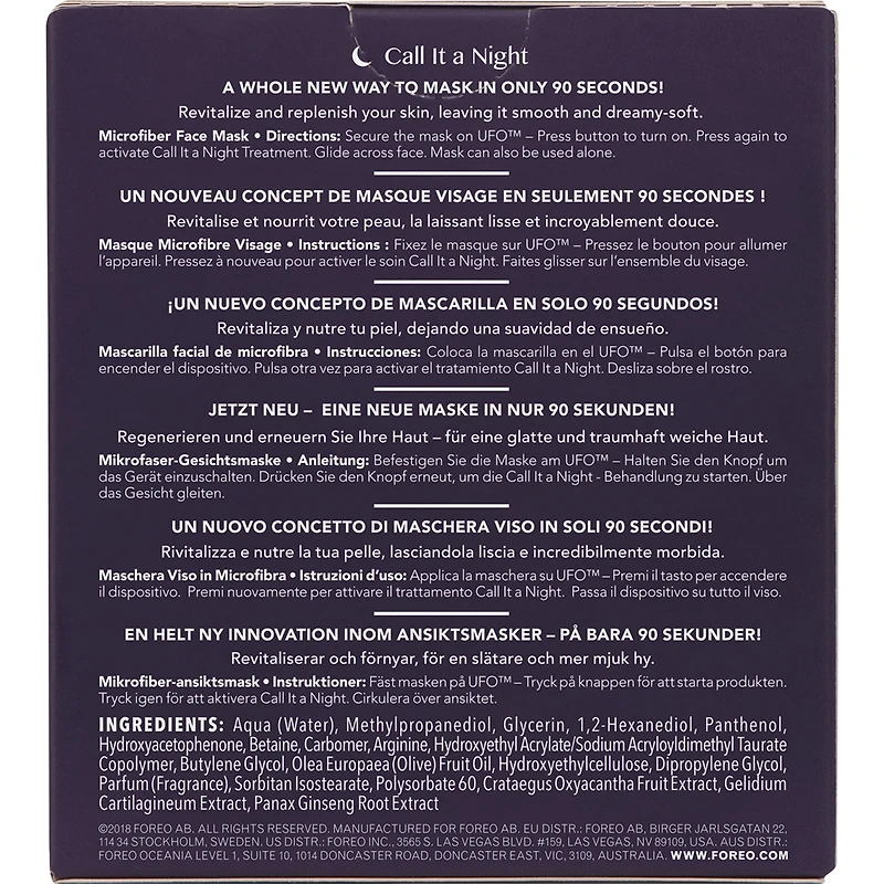 Call it a Night UFO™ Masque Nourrissant et Revitalisant