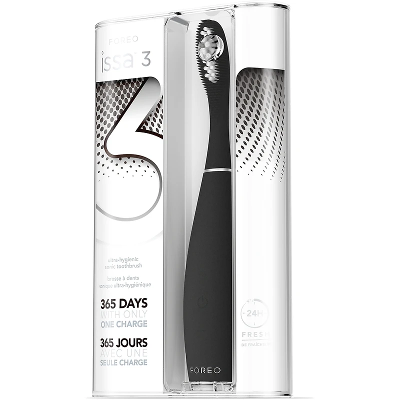 ISSA™ 3 Brosse à Dents Sonique 4-en-1 Ultra-Hygiénique Rose Perle