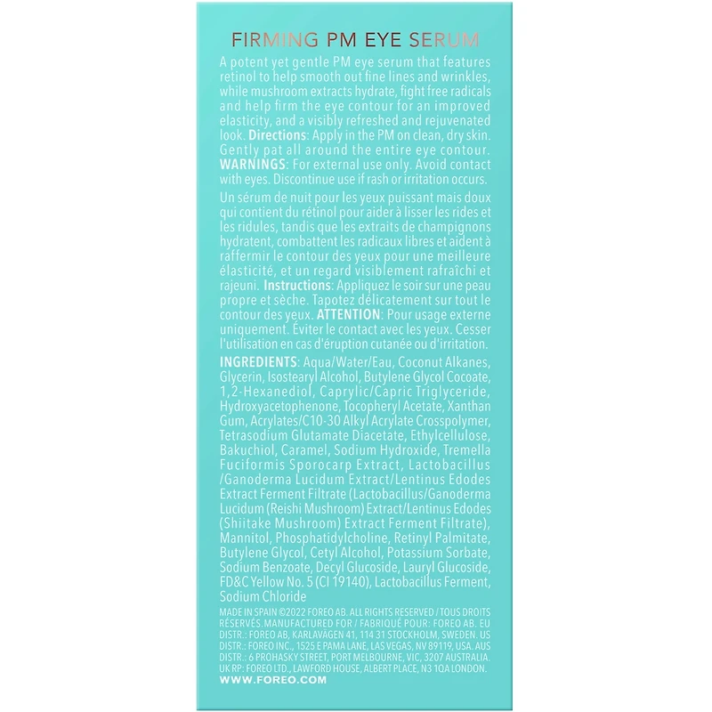 IRIS™ Sérum Nuit Raffermissant Yeux