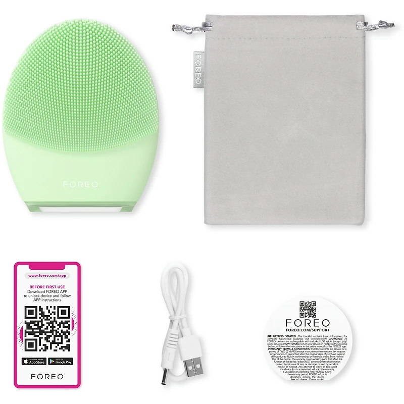 LUNA™ 4 Massage nettoyant et raffermissant du visage pour peaux mixtes