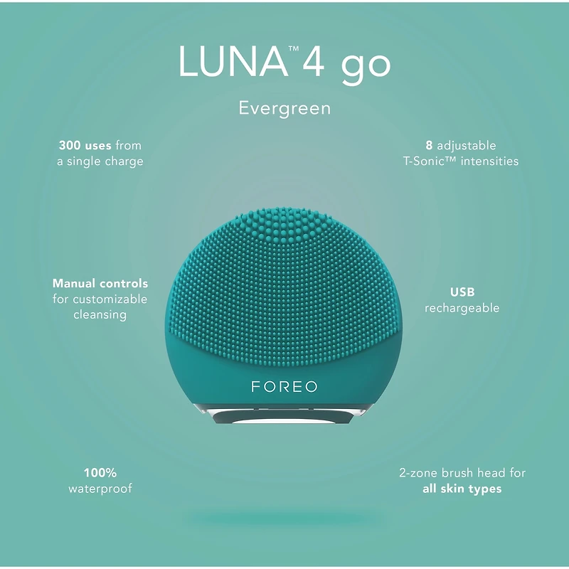 LUNA™ 4 go Facial Cleansing & Firming Massage Pistachio