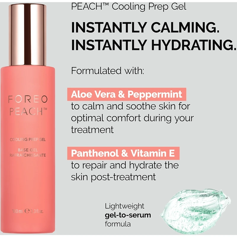 PEACH™ Gel Préparatoire Rafraîchissant