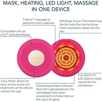 UFO™ 3 LED | Soin du visage à hydratation profonde LED à spectre complet et proche infrarouge