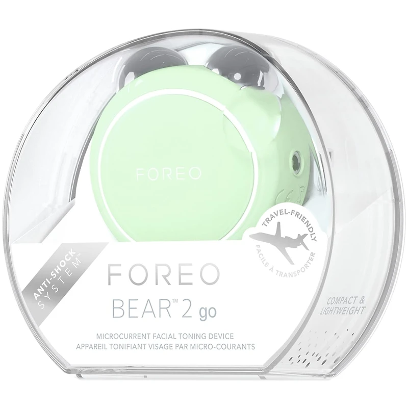 BEAR 2 go Pistachio Targeted Microcurrent Facial Toning Device