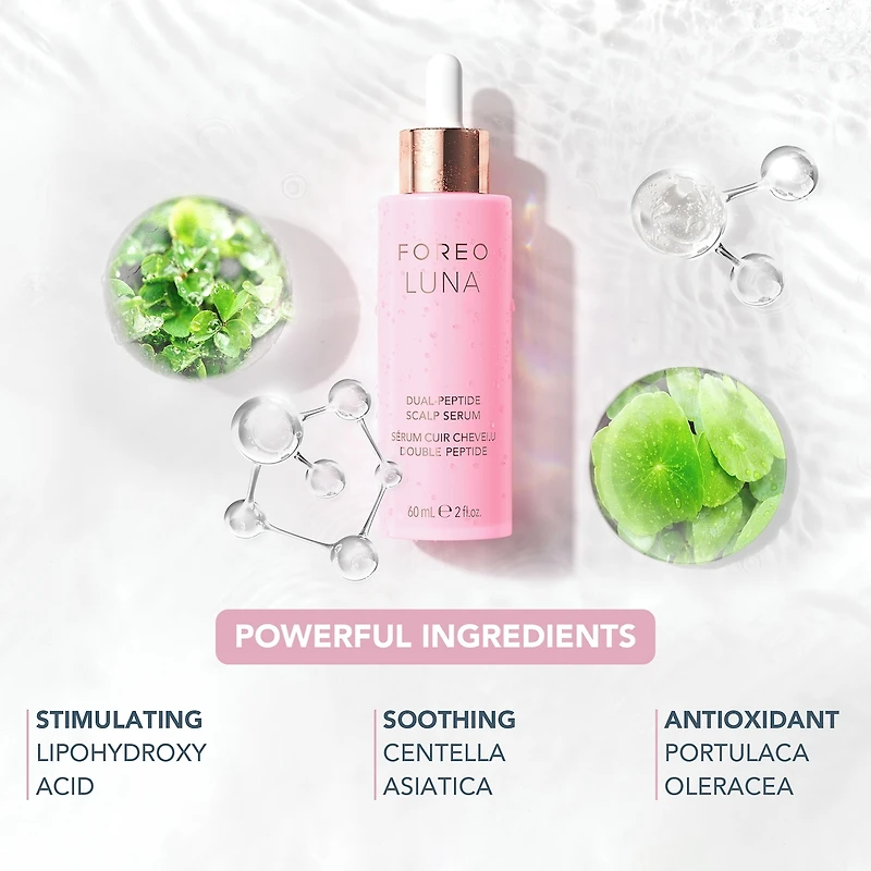 LUNA Sérum Double Peptide Pour Cuir Chevelu