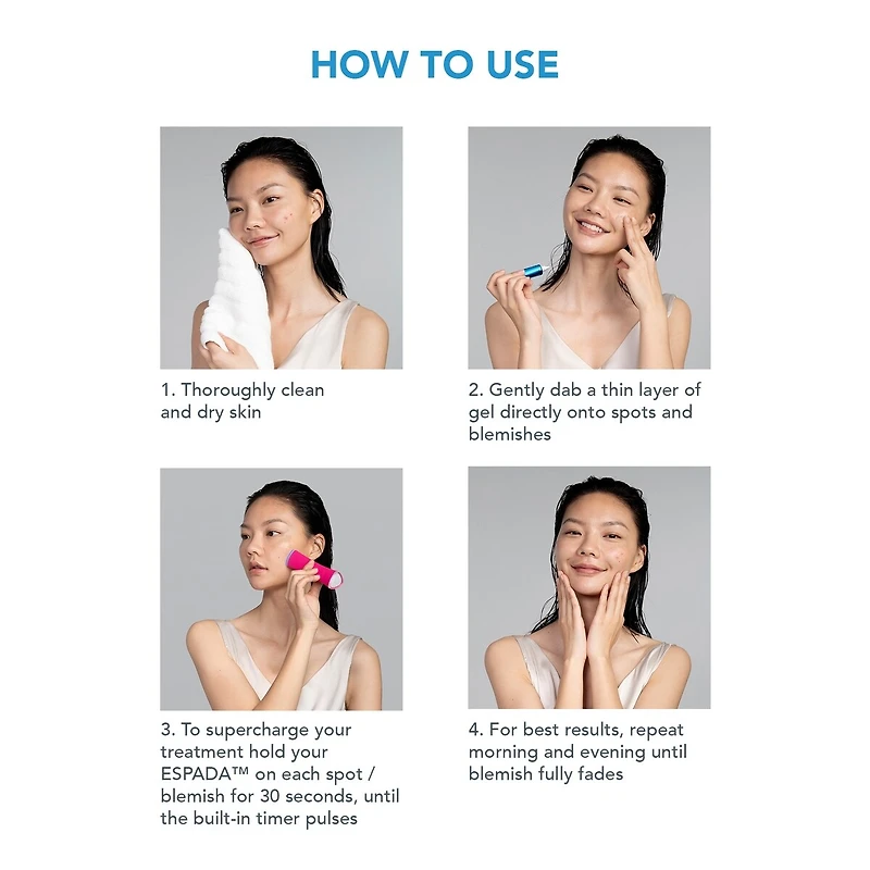 ESPADA 2 Cobalt Blue & ESPADA BHA+PHA Blemish Solution Bundle