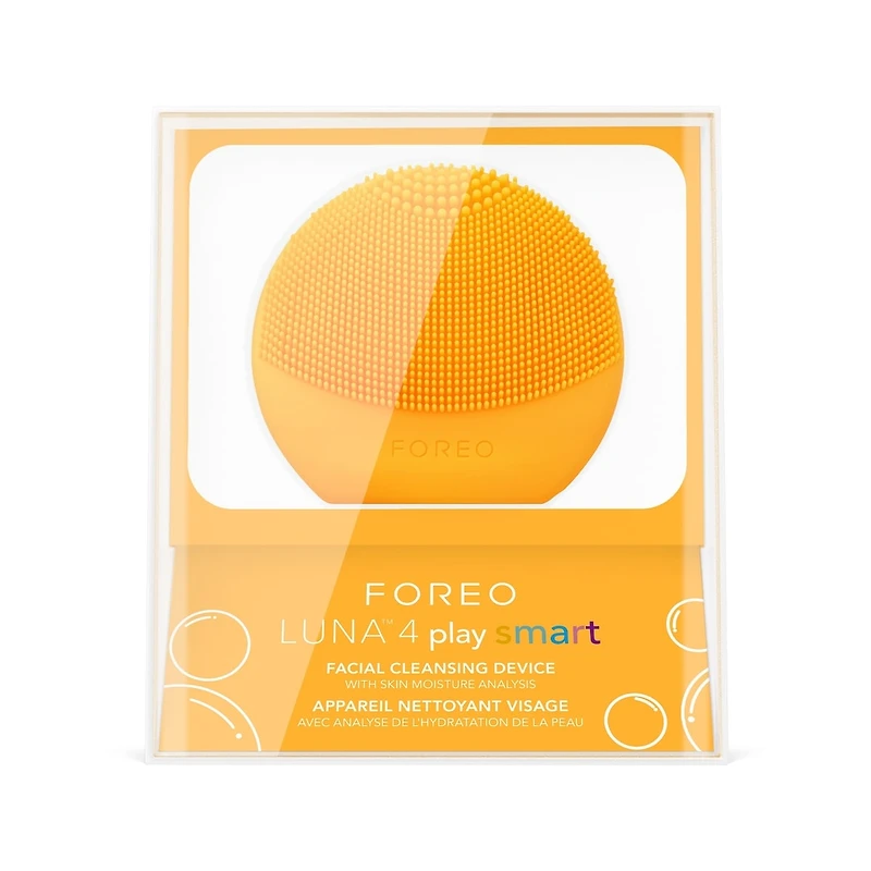 LUNA™ 4 play smart Facial Cleansing Brush in Lemon Squeezy