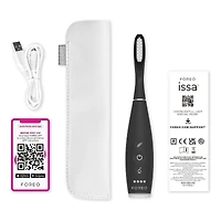 Brosse à dents sonique hybride intelligent ISSA™ 4 plus en noir