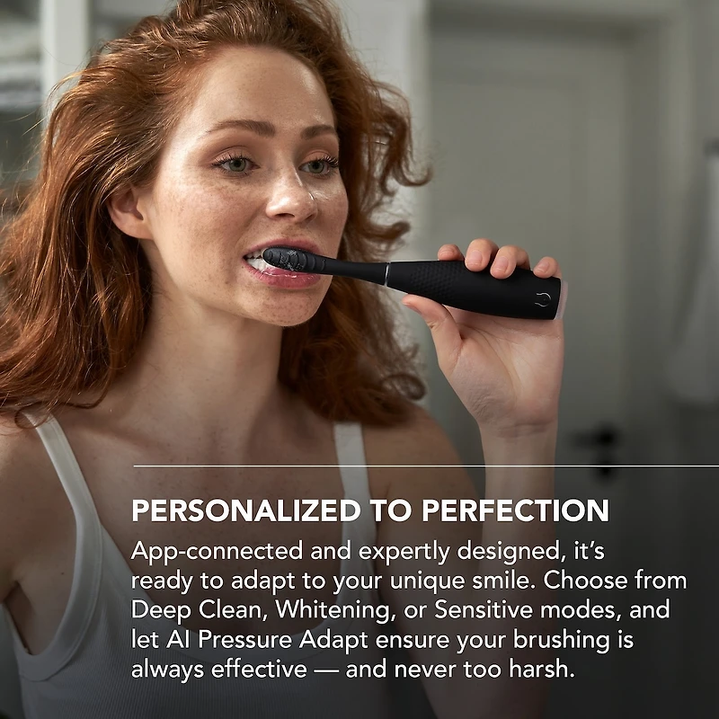 Brosse à dents sonique hybride intelligent ISSA™ 4 plus en noir