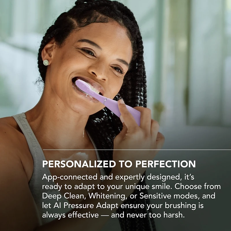 Brosse à dents sonique hybride intelligent ISSA™ 4 plus en lavande