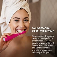 Brosse à dents sonique hybride ISSA™ 4 en fuchsia
