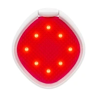 Brosse à cheveux FLIP™ lumière LED rouge en Tickle Me Pink