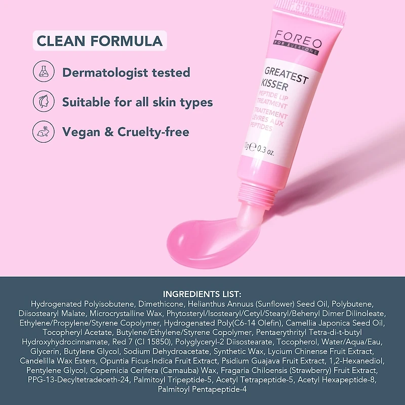 FOREO For EveryOne Greatest Kisser Traitement pour les lèvres à base de peptides