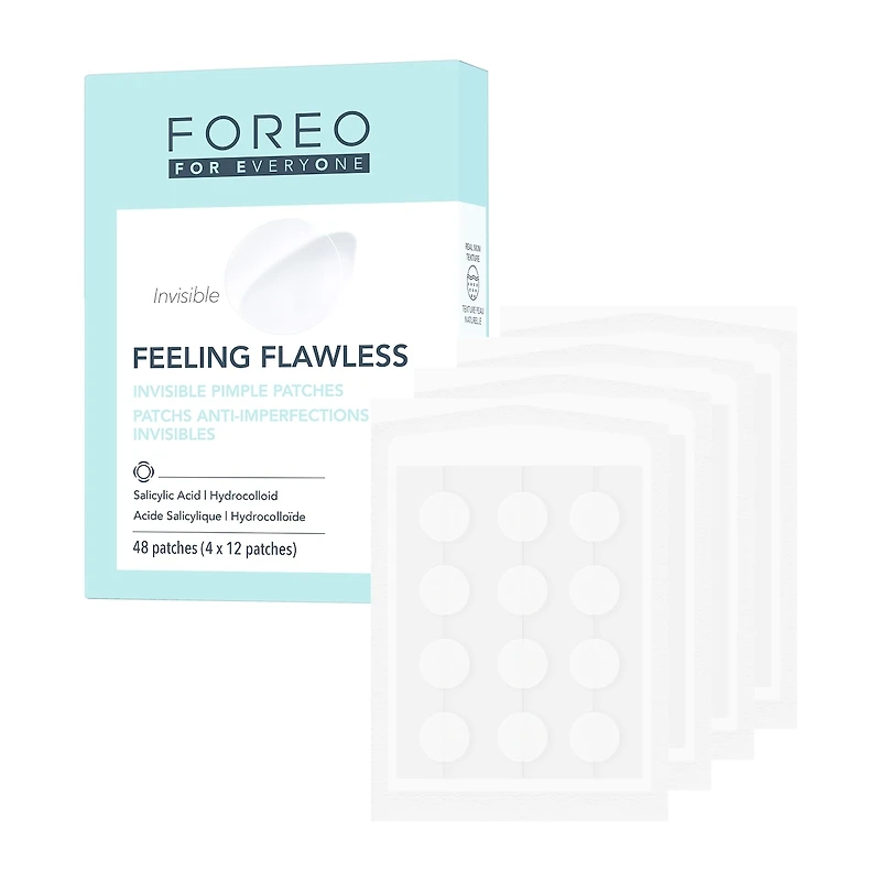 FOREO For EveryOne Feeling Flawless Patchs de boutons