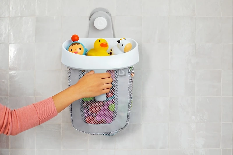 Super Scoop™ Poche de rangement pour jouets de bain, gris