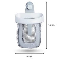 Super Scoop™ Poche de rangement pour jouets de bain, gris