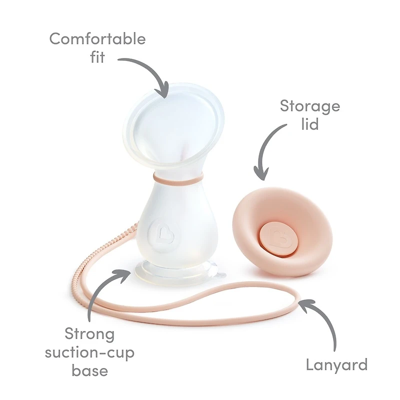 Tire-lait en silicone