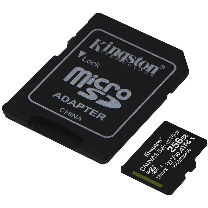 Canvas Select plus 256GO micro SDXC carte mémoire