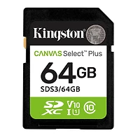 64GB Canvas Select Plus G3 SD Card