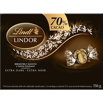 70% Cocoa Chocolate Shell With A Delectably Smooth Centre Extra Dark