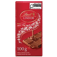 LINDOR Milk Chocolate Bar 100g