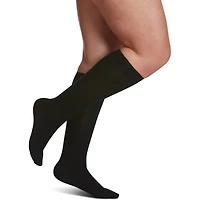 All Season Merino  Wool Compression Socks, Women, Black - Size B